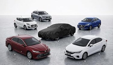 Heavy Duty Outdoor Car CoverToyota Camry Sedan (XV80 / XV70) Hyundai Accent Sedan (BN7) Honda City Sedan (GN) Suzuki Swift Hatchback (A2L / Fourth Gen) Suzuki Baleno Hatchback (WB)