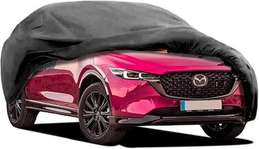 Heavy Duty Outdoor Car Cover Custom Fit for Mazda CX-5,Windproof All Weather Waterproof Sun Rain UV Dust Snow Protection Outdoor Car Covers