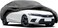 Heavy Duty Outdoor Car Cover Custom Fit for Civic, Windproof All Weather Waterproof Sun Rain UV Dust Snow Protection Outdoor Car Covers