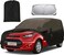 Car Cover for Ford Transit Connect 2014-2023, Full Car Cover All Weather Car Covers for Transit Connect, Waterproof Outdoor Cover with Zipper Door with sunscreen