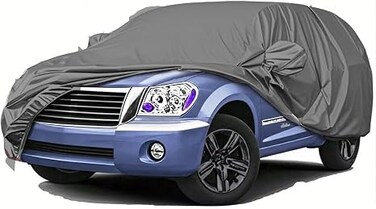 SUV Full Car Cover for Cadillac Lyriq 2023-2025, Heavy Duty Waterproof, Windproof, UV-Proof, Dust-Proof with Storage Bag,for Cadillac Models