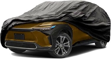 2025 Upgrade Car Cover Custom Fit for bZ4X 2023-2025, Waterproof All Weather for Automobiles, Full Exterior Cover Rain Snow Sun Protector Indoor Outdoor Car Cover