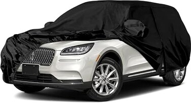 2025 Upgrade Car Cover Custom Fit for Lincoln Nautilus 2024 2025, Waterproof All Weather for Automobiles, Full Exterior Cover Rain Snow Sun Protector Indoor Outdoor Car Cover