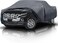 Hyundai Santa Cruz Truck Cover Custom Fit 2021-2025 Crew Cab Short Bed(4.3') with Door Zipper, 10 Layers Outdoor Heavy Pickup Truck Cover Waterproof All Weather, Wind Dust Sun Protector.