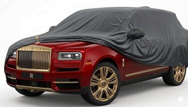 Premium Cover for Rolls Royce Cullinan All Weather Protection Rain, UV, Snow, Dust, Tree sap, Outdoor USE (Cullinan SUV) General Cover Universal Fits Drak Grey