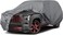 Waterproof Premium Car Covers Replace for 2001-2025 Toyota Sequoia, 10 Layers Heavy Duty with Cotton Liner All Weather Car Cover with Zipper Door, Windproof Bands for Snow Rain Dust Protection