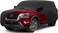 Car Cover for 2004-2025 Nissan Armada/Infiniti QX80, Waterproof Custom-fit All Weather Sun Rain UV Dust Snow Protection Outdoor Full Car Cover with Door Zipper and Cotton Lining-Grey