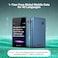 Fluentalk Timekettle T1 Mini Translator Device No WiFi Needed, Built in 1-Year Global Mobile Data, Supports 40 Languages and Photo Translation, Instant Language Translator for Travelling (Blue)