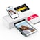 Liene 4x6'' Photo Printer, Wi-Fi, 20 Sheets, Full-Color For iPhone, Android, Smartphone, Computer, Thermal dye Sublimation, Portable For Home Use