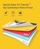 Liene Photo Paper &amp; Cartridge, 2 Ink Cartridge Refill &amp; 72 Sheets Photo Papers, 4X6", Dye Sublimation, Water &amp; Oxidation-Proof, Compatible W/Liene Pixcut S1 Photo Sticker Printer And Cutter