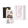 Liene Sticker Paper &amp; Cartridge, 2 Ink Cartridge Refill &amp; 72 Sheets Photo Papers, 4X7", Dye Sublimation, Water &amp; Oxidation-Proof, Compatible W/Liene Pixcut S1 Photo Sticker Printer And Cutter