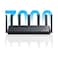 Xiaomi Wi-Fi Router BE7000 Wi-Fi 7 Tri-Band Gaming Router with Ultra-Fast 7000Mbps Speed and AI Mesh Support