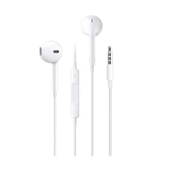 RIVERSONG Wired Earbuds with 3.5MM Jack, Headphones with Mic &amp; volume Control, Powerful Heavy Bass, Compatible with Android, iPhone, iPad, MP3, Laptop, &amp; More, White