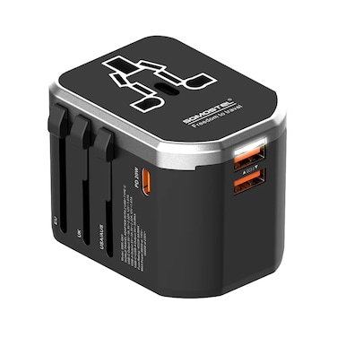 SOMOSTEL SMS-Q43 20w Fast Charging Universal Travel Adapter