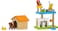 Viga Pet Wooden Playset with lovable puppy, to their meek cat, chipper bunny and funny parrot, these doll house pets come with their houses, food bowls and food, and ready to play!