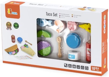 Viga Wooden Food Set - Taco Set