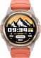Mibro GS Active Sport Smart Watch 1.3" Amoled 4-PD Heart Rate Monitoring 10-Axis Motion Sensor 5ATM Water Resistances GPS Satellite Positioning,150 Modes 20 Days Bettery Life smartwatch (Golden)