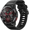 Mibro GS Active Sport Smart Watch 1.3" Amoled 4-PD Heart Rate Monitoring 10-Axis Motion Sensor 5ATM Water Resistances GPS Satellite Positioning,150 Modes 20 Days Bettery Life smartwatch (Black)