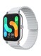RS4 Plus Smartwatch Retina AMOLED HD Display 105 Sports Mode SpO2 Heart Rate Metal Magnetic strap Silver