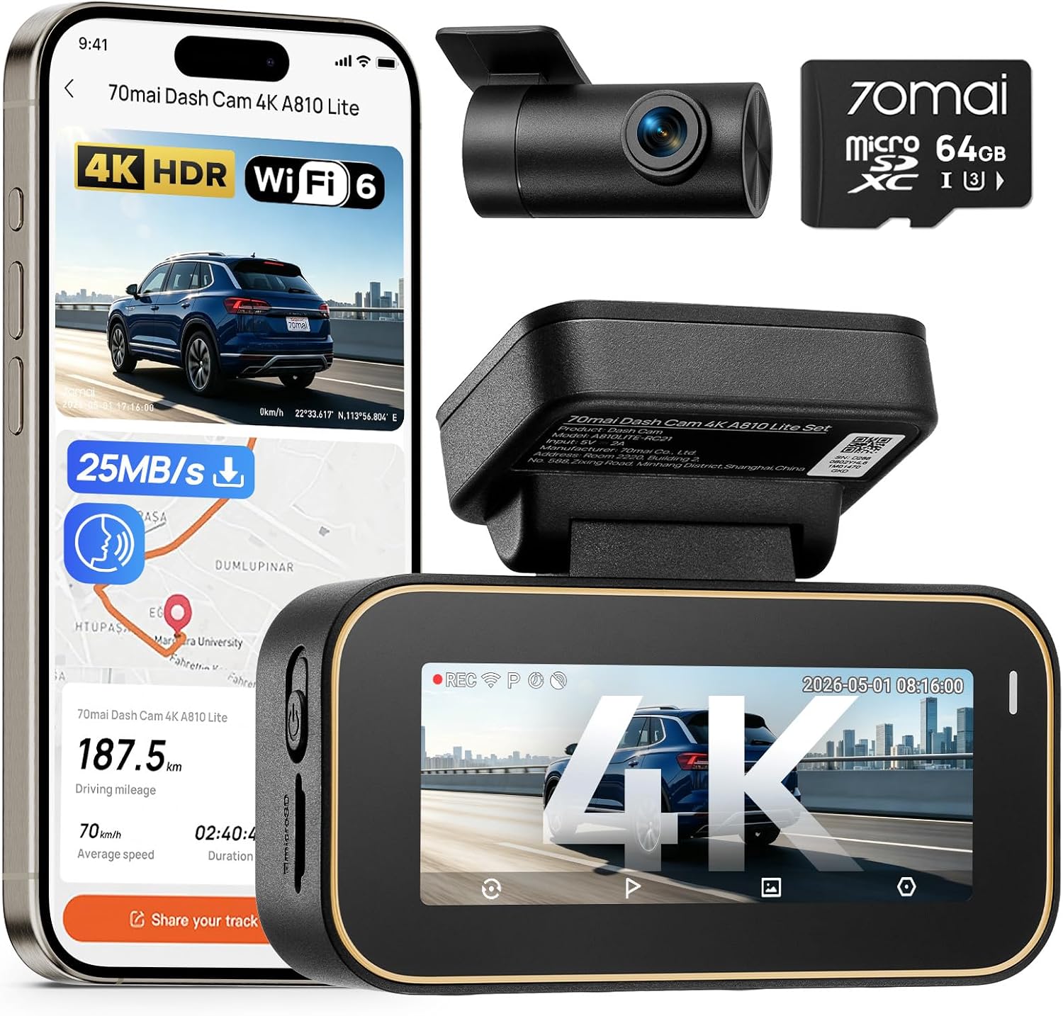 70 ماي 70mai A810 Lite