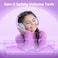 iClever BTH26 Active Noise Cancelling Headphones for Kids, 60H Play Time, Safe Volume 80dBA, Type C Fast Charging, Bluetooth5.4, Kids Bluetooth Headphones with Mic AUX Cord for iPad Airplane, Purple
