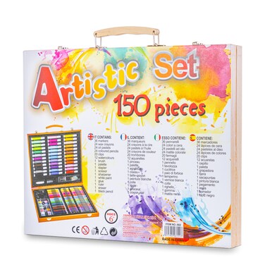 Eazy Kids 150-Piece Artistic Set