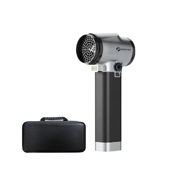 Booster Cordless Turbo Air Blower and Dryer &ndash; High-Speed Handheld Rechargeable Cleaner for Cars, Home, Office, and Electronics with Adjustable Airflow and Turbo Mode