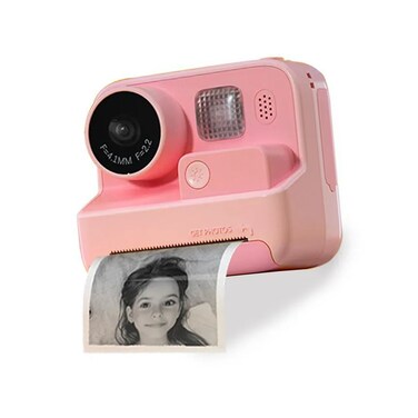 Picocici K27 Kids Print Camera (without memory card) - Pink