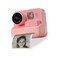 Picocici K27 Kids Print Camera (without memory card) - Pink