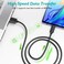 كابل شحن سريع 3A USB-C إلى USB-A بطول 1 متر، CHOETECH AC0002 - أسود