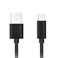 كابل شحن سريع 3A USB-C إلى USB-A بطول 1 متر، CHOETECH AC0002 - أسود
