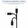 CHOETECH 2.4A MFi Certified Lightning to USB Charger &amp; Sync Cable - Black