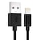 CHOETECH 2.4A MFi Certified Lightning to USB Charger &amp; Sync Cable - Black