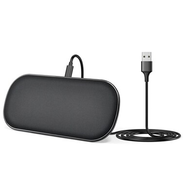 CHOETECH T535-S 2-in-1 18W Dual Wireless Charging Pad - Black