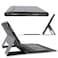 حافظة آيباد برو 11 بوصة 2018 مع لوحة مفاتيح لاسلكية قابلة للفصل وحامل قلم رصاص، CHOETECH BH-008-BK-UK - أسود