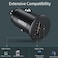 CHOETECH TC0006-B 30W Dual-Port Fast Car Charger - Black