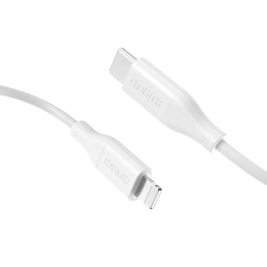 CHOETECH IP0040-WH USB-C to Lightning Fast Charging Cable 1.2 Meter - white