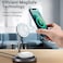 CHOETECH 2-in-1 15W Magleap Wireless Charger Stand - Grey