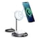 CHOETECH 2-in-1 15W Magleap Wireless Charger Stand - Grey