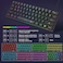 MageGee TS91 60% Gaming Keyboard,Waterproof Ultra-Compact Mini 61 Keys Keyboard RGB Backlit Portable Computer Keyboard for Mac Windows Laptop Xbox PS PC (Black)