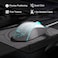 MageGee G6 Wired Gaming Mouse, Ergonomic USB Optical Mouse with 7 Colors Breathing LED Backlit, 6 Adjustable DPI Levels from 600 to 3200 for Laptop PC Computer Games &amp; Work, White
