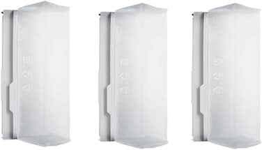 Replacement dust collection bags for robot vacuum base stati