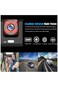 4K 4-Inch Triple-Lens Dash Cam &ndash; Front, Rear &amp; Inside Recording &ndash; WiFi, Night Vision, 24/7 Parking Mode, G-Sensor, Loop Recording &ndash; Mobile App Control for iOS &amp; Android