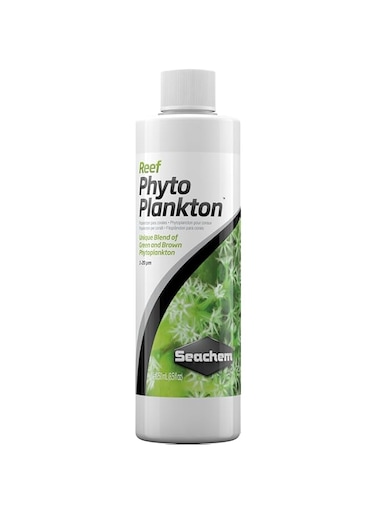 Seachem Reef Phytoplankton, 250 mL, white, 8.5 Fl Oz (Pack of 1)