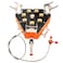 OMEGA 5 ZYZY-01 19800 W 8-Core Foldable Camping Stove for Outdoor - Orange
