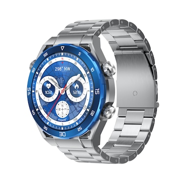 G-Tab GT8 Smartwatch/1.43INCHES AMOLED with METAL STRAP + EXTRA SILICON STRAP/Smart calling/blood oxygen/heart rate/music/calorie/remote camera/sleep alert monitor/sms/ Magnetic charging/step count