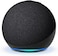 Echo Dot (5th Gen)   smart bluetooth speaker with vibrant sound and Alexa   Use your voice to control smart home devices, play music or the Quran, and more (speaks English &amp; Khaleeji)   Charcoal
