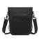 Water-Resistant Oxford Mini Messenger Crossbody Bag With Anti-Theft Design, 30 x 26 x 7 cm, Multi-Compartment Daily Urban Bag, Black, 9783