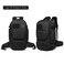 OZUKO 9309 Anti-Theft Tactical Backpack &ndash; Water-Resistant Travel Laptop Bag with USB Charging Port, Hiking and Outdoor Rucksack (Black, 52 * 28 * 24CM 2.6KG With Waist Bag)