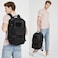 OZUKO 9309 Anti-Theft Tactical Backpack &ndash; Water-Resistant Travel Laptop Bag with USB Charging Port, Hiking and Outdoor Rucksack (Grey, 52 * 28 * 24CM 2.4KG With Waist Bag)
